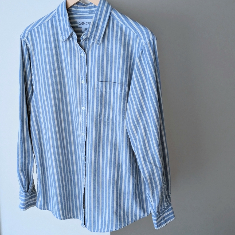 Vintage Cabin Creek Button Down Shirt - Size L